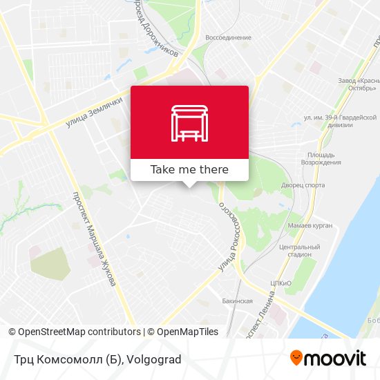 Трц Комсомолл (Б) map