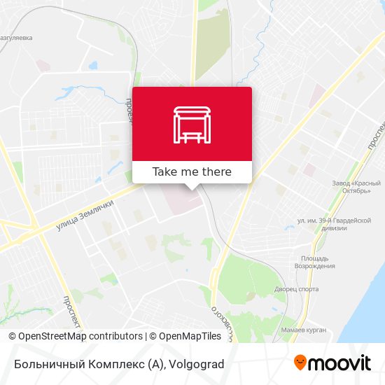 Больничный Комплекс (А) map