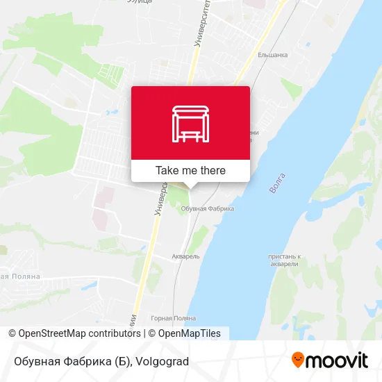 Обувная Фабрика (Б) map