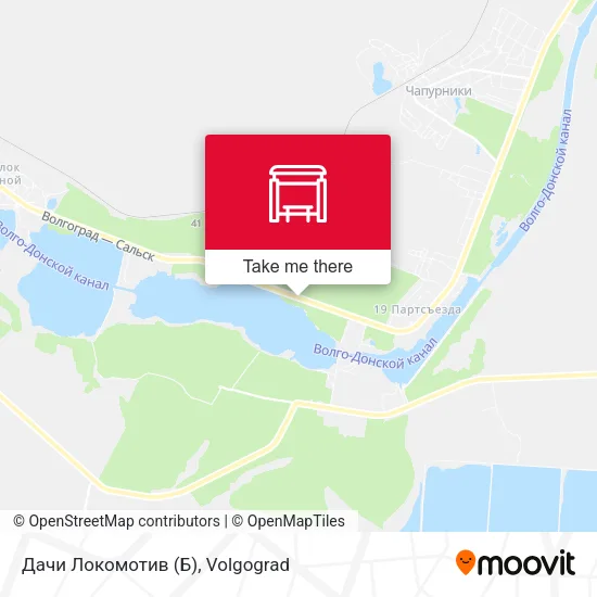 Дачи Локомотив (Б) map