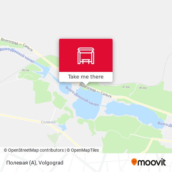 Полевая (А) map