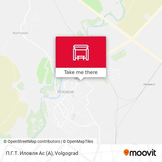 П.Г.Т. Иловля Ас map