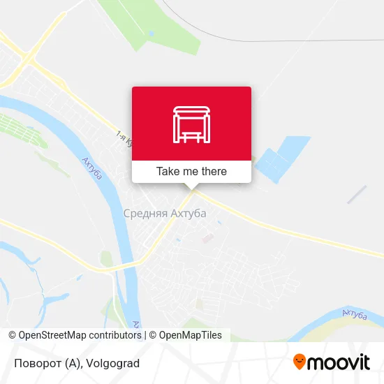 Поворот (А) map