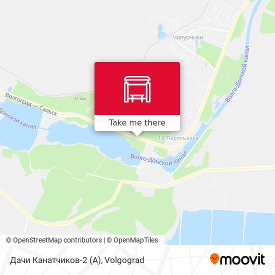 Дачи Канатчиков-2 (А) map