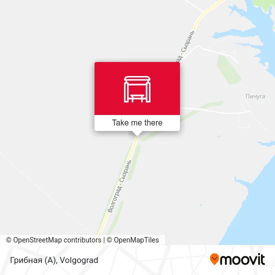 Грибная (А) map