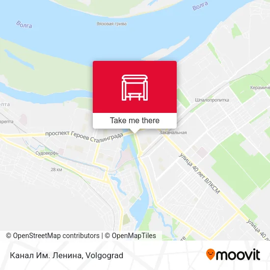 Канал Им. Ленина map