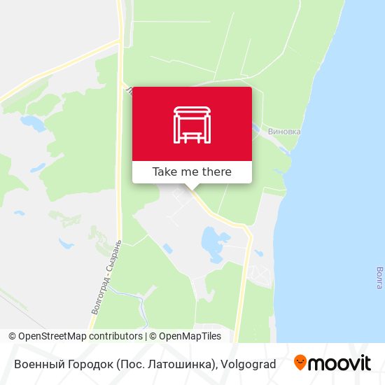 Военный Городок (Пос. Латошинка) map