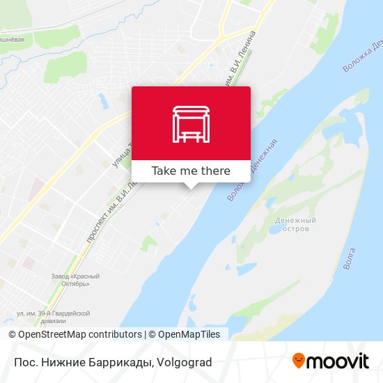 Пос. Нижние Баррикады map