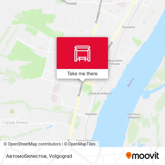 Автомобилистов map