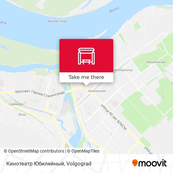 Кинотеатр Юбилейный map