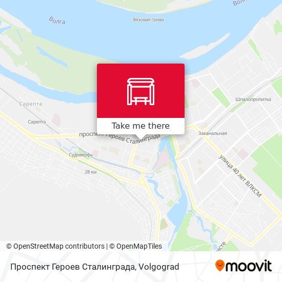 Проспект Героев Сталинграда map