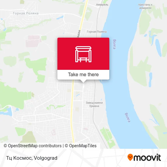 Тц Космос map