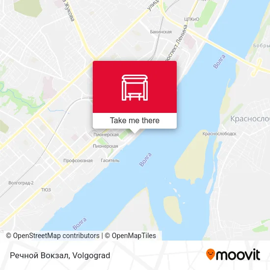 Речной Вокзал map