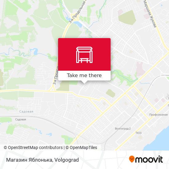 Магазин Яблонька map