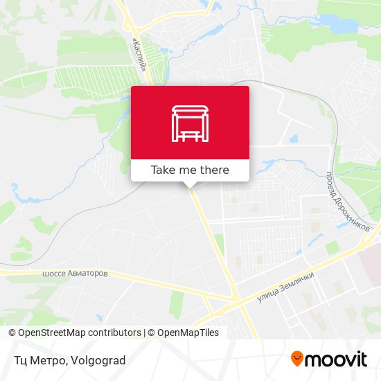 Тц Метро map