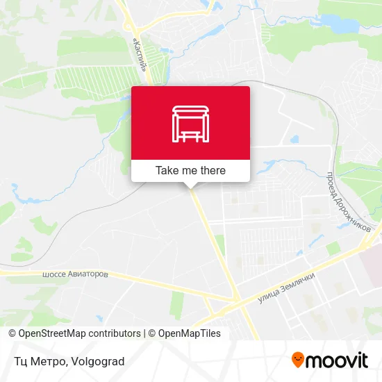 Тц Метро map