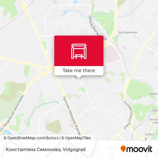 Константина Симонова map