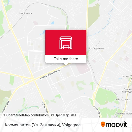 Космонавтов (Ул. Землячки) map