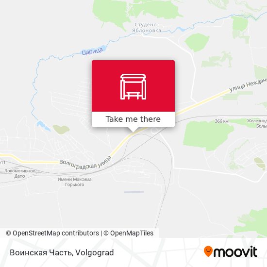 Воинская Часть map