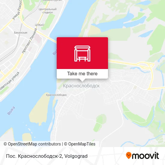 Пос. Краснослободск-2 map