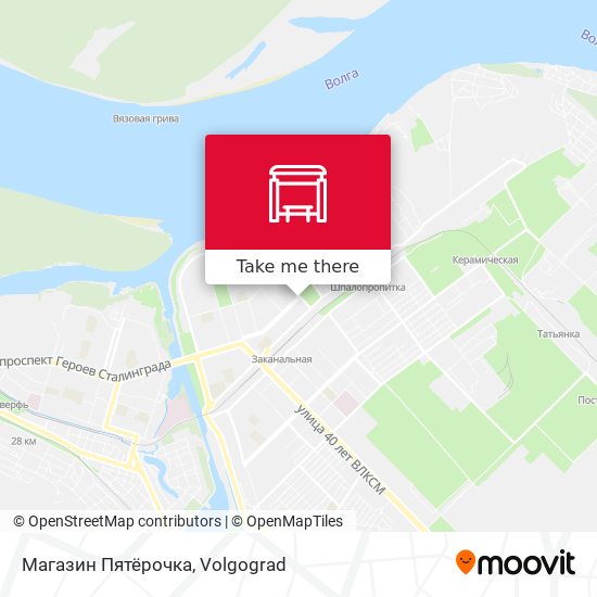 Магазин Пятёрочка map