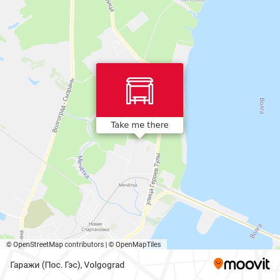 Гаражи (Пос. Гэс) map