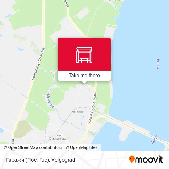 Гаражи (Пос. Гэс) map