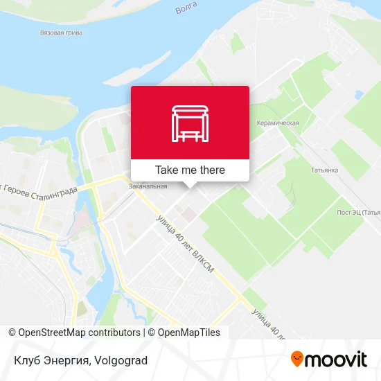 Клуб Энергия map