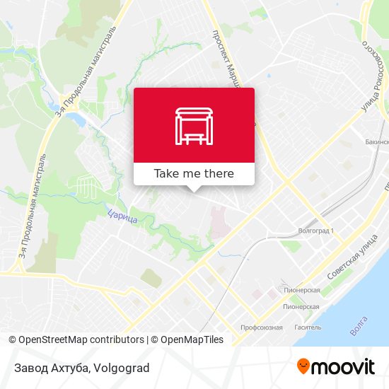 Завод Ахтуба map