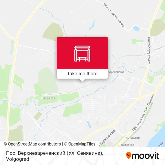 Пос. Верхнезареченский (Ул. Сенявина) map