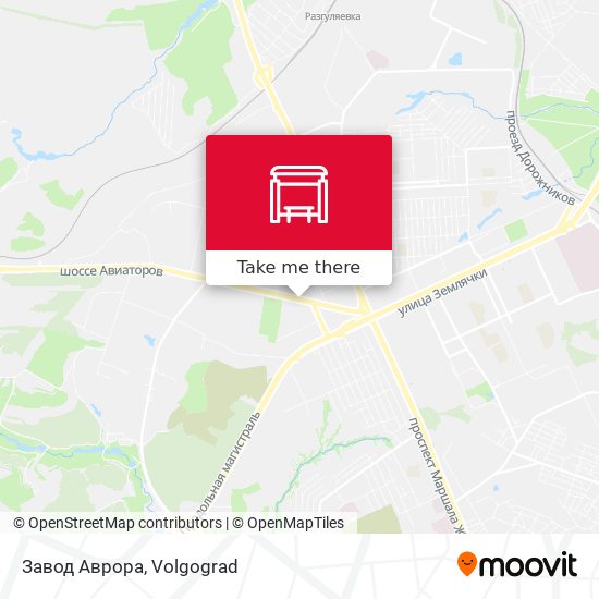 Завод Аврора map