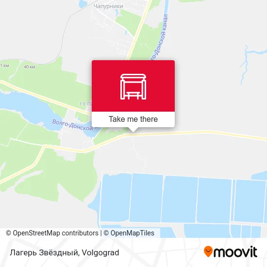 Лагерь Звёздный map