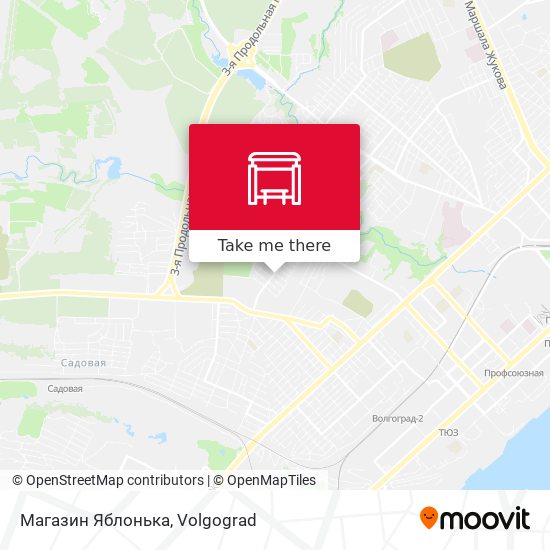Магазин Яблонька map