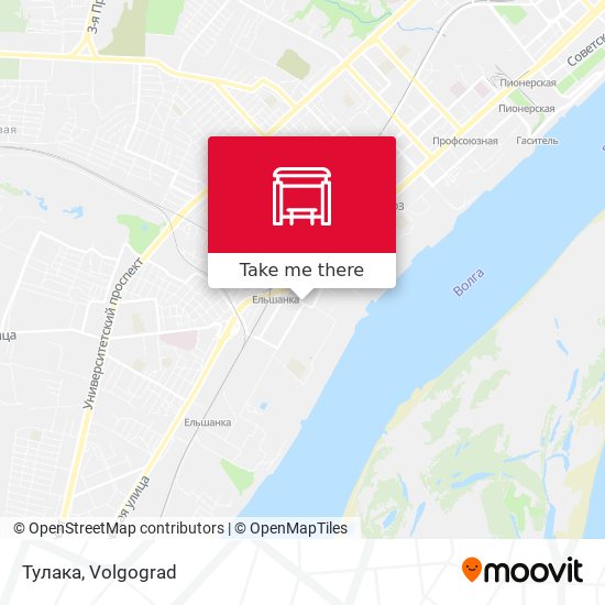 Тулака map