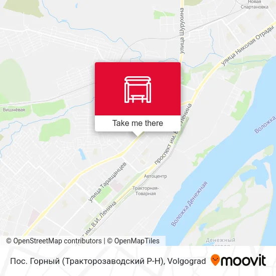 Пос. Горный (Тракторозаводский Р-Н) map