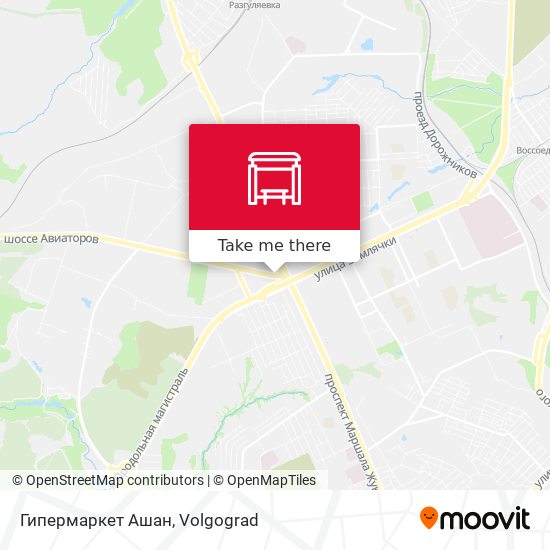 Гипермаркет Ашан map