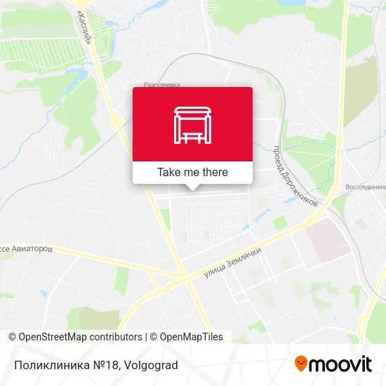 Поликлиника №18 map
