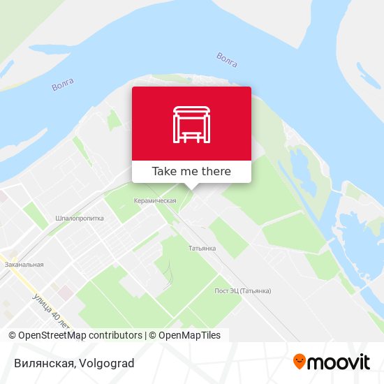 Вилянская map
