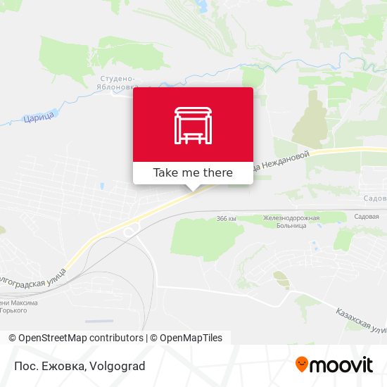Пос. Ежовка map