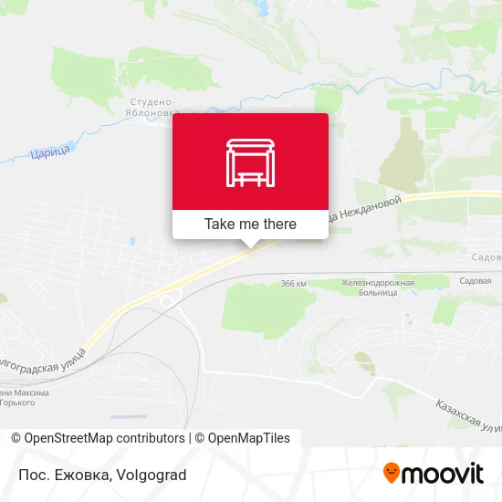 Пос. Ежовка map