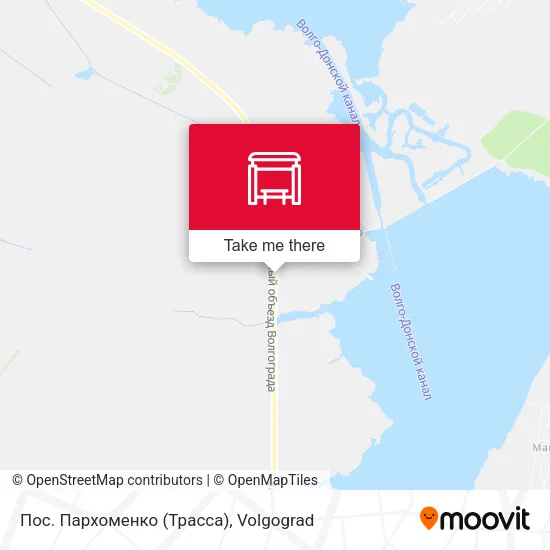 Пос. Пархоменко (Трасса) map