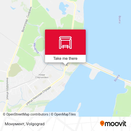 Монумент map