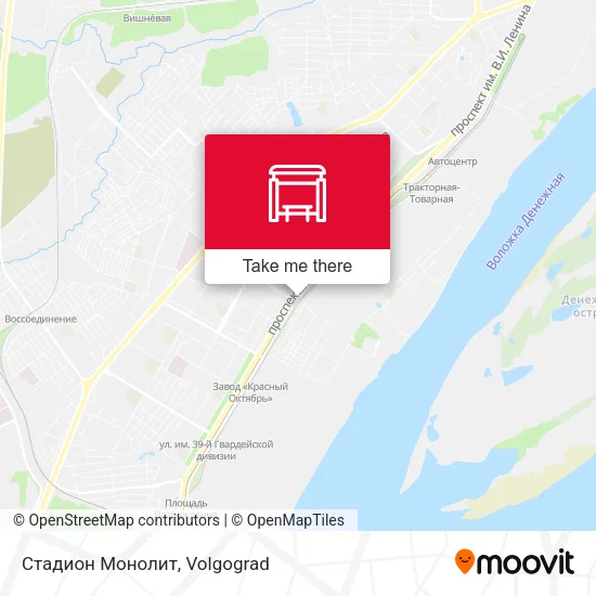 Стадион Монолит map