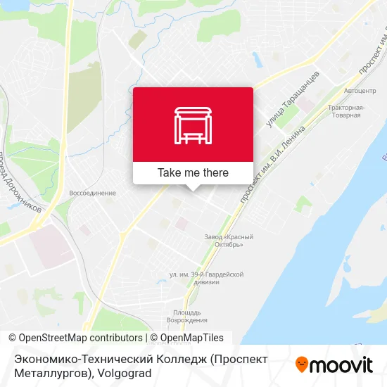Экономико-Технический Колледж (Проспект Металлургов) map