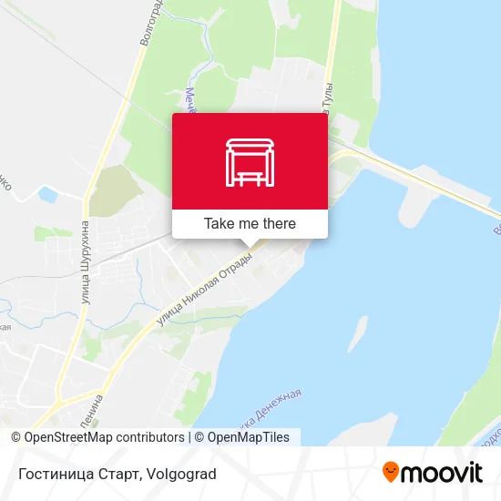 Гостиница Старт map