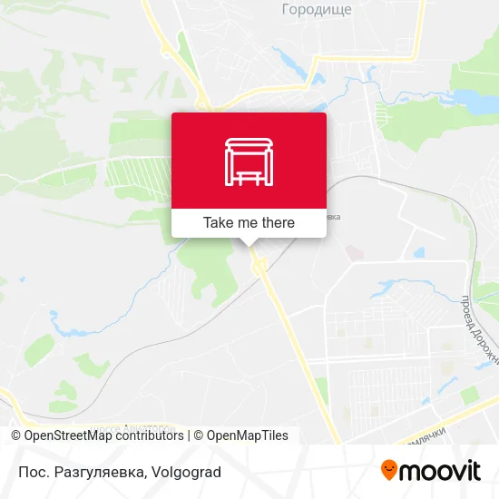 Пос. Разгуляевка map