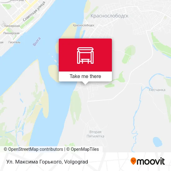 Ул. Максима Горького map