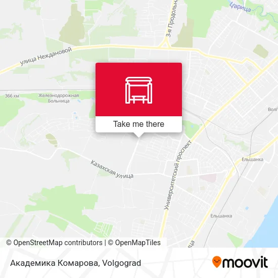 Академика Комарова map