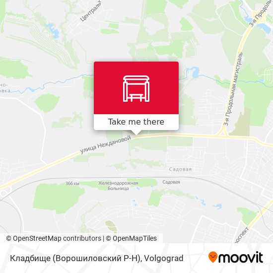 Кладбище (Ворошиловский Р-Н) map
