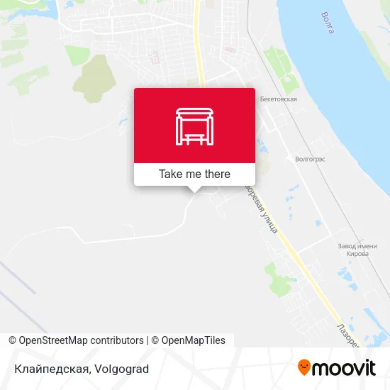 Клайпедская map